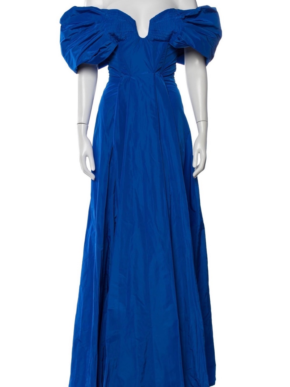 Cult Gaia Aviva Gown in Canal Blue Size 12